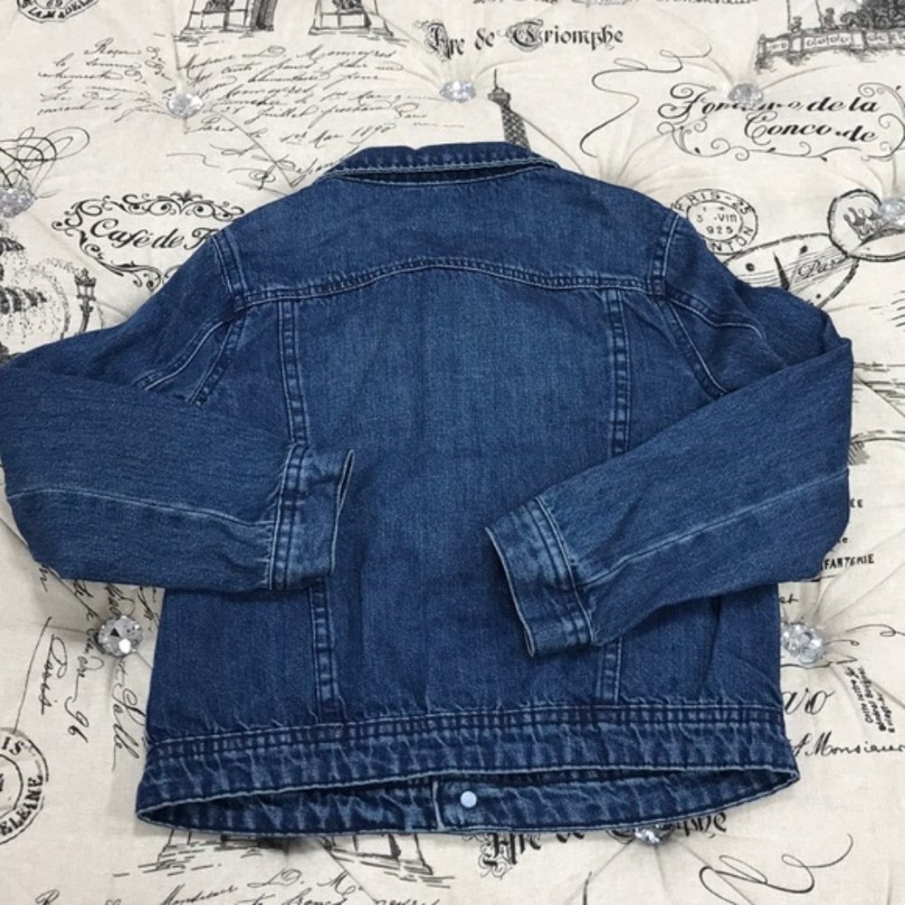 Tractr Basic Girls Jean Jacket - Picture 4 of 5